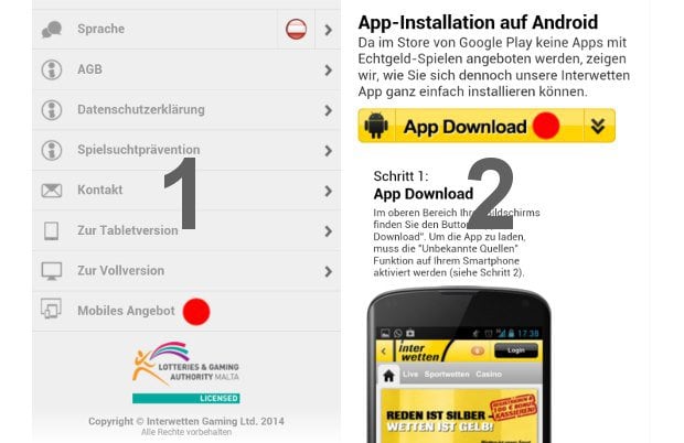 Interwetten App Download 1