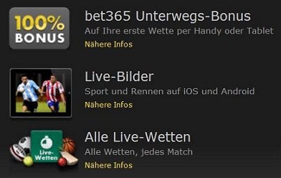 sportwetten app bet365_mobil bonus und angebot