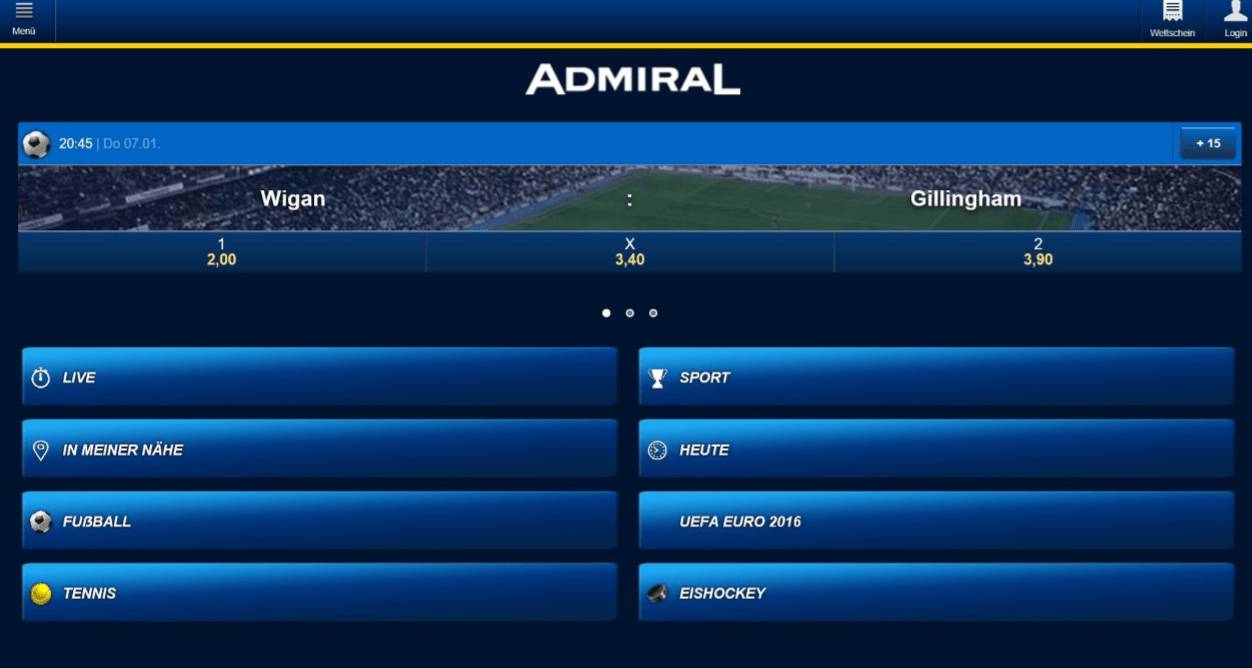 Admiral Sportwetten