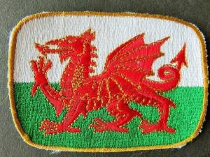 Das Wappen von Wales