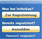 lottobay Erfahrungen - Anmeldung 1